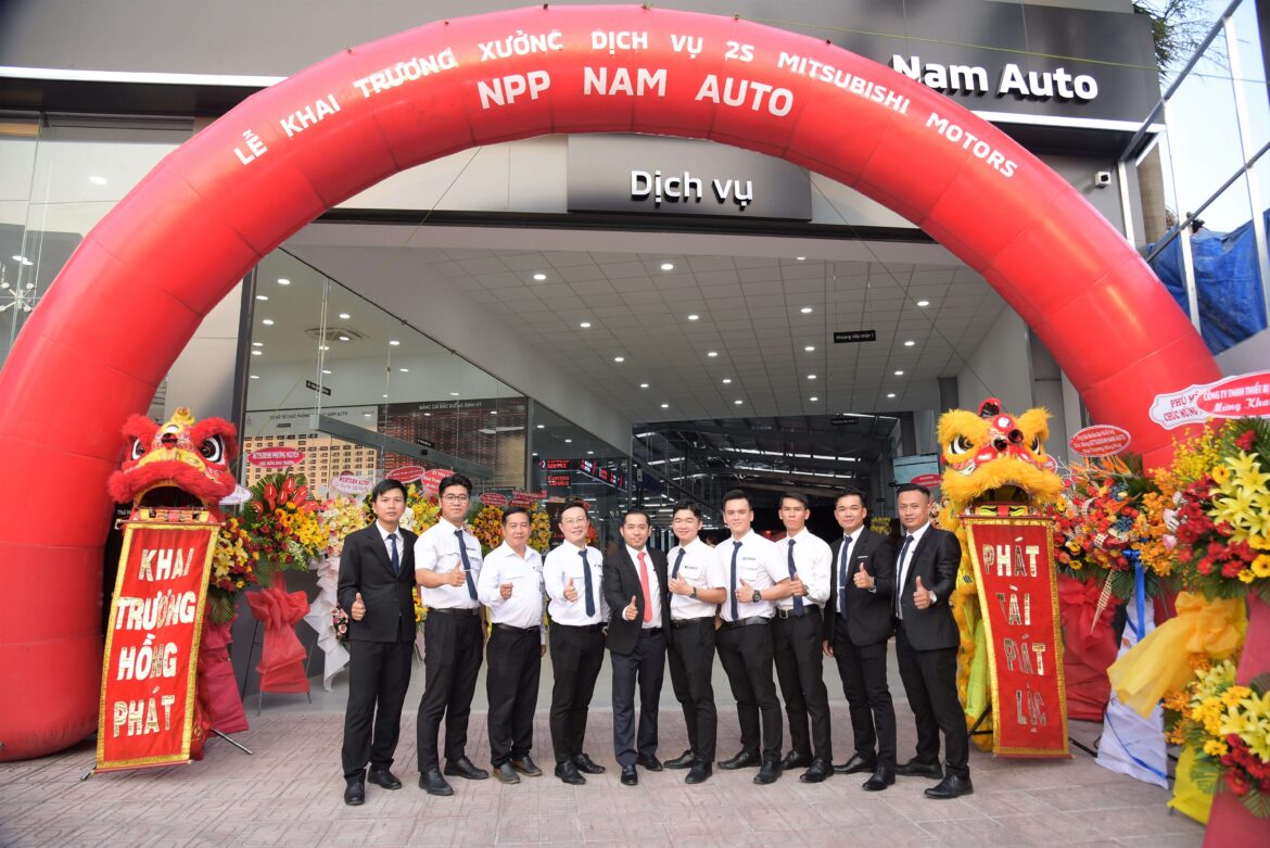 Khai Trương Xưởng Mitsubishi Nam Auto